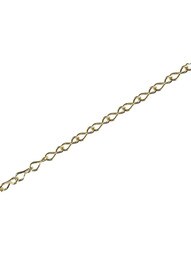 Plated Steel Single Jack Picture Chain - #18